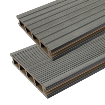 BERGDECK SAFARI Terasă compozită Marula, periat 240 × 15 × 2,5 cm